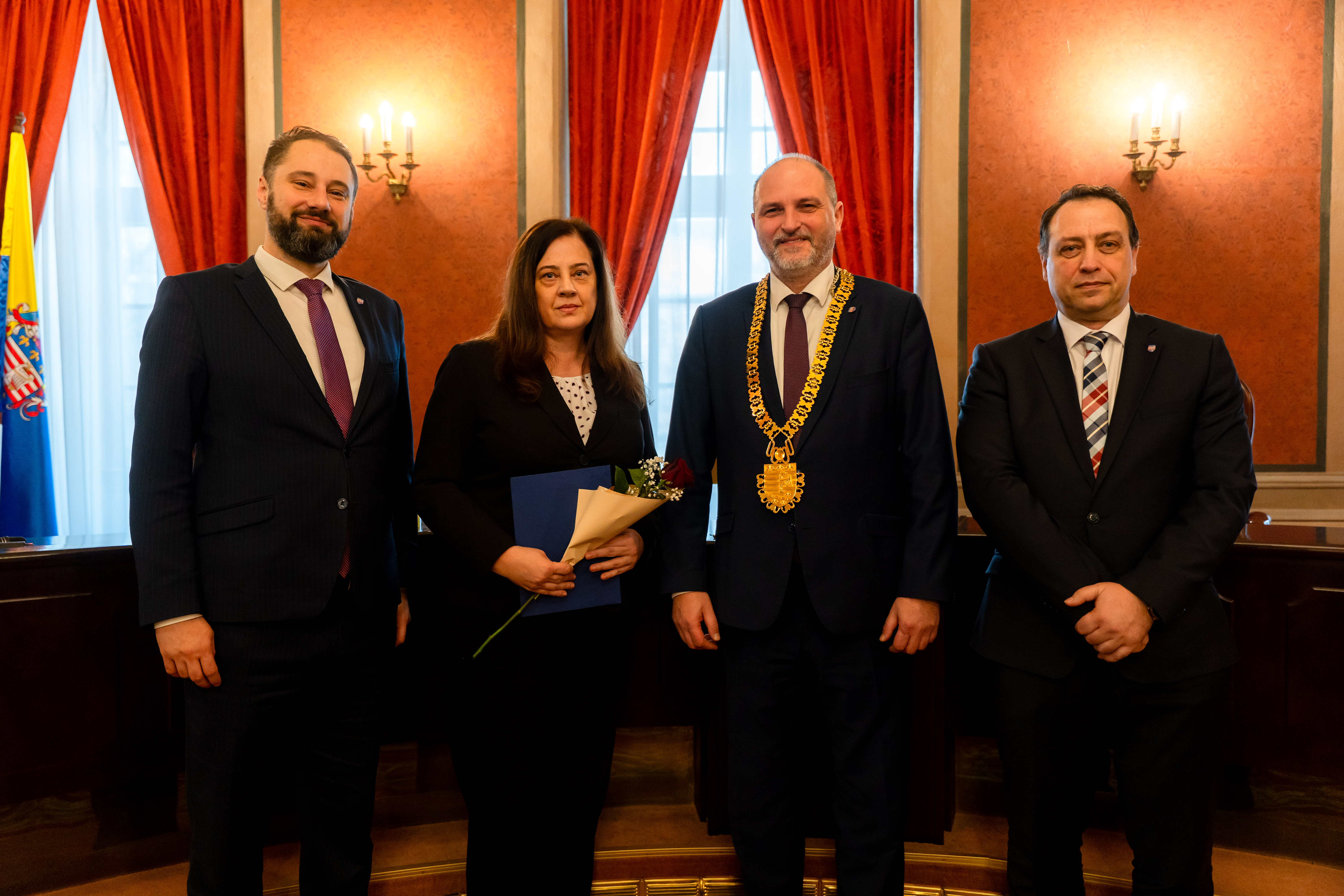 Novorocne prijatie jubilantov Magistratu mesta Kosice-37